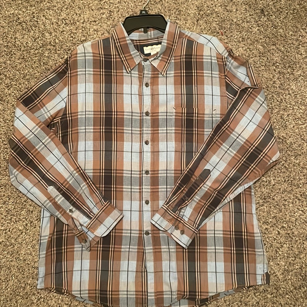 Club room slim fit XL button up